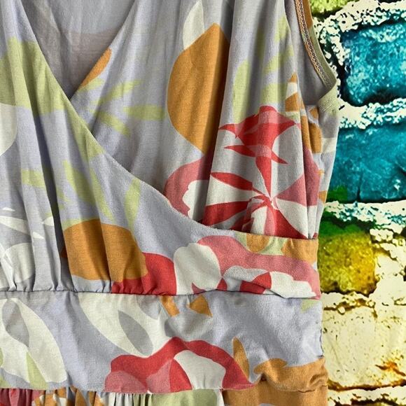 Fresh Produce Fresh Blossoms Floral Lily Tank Dress Pockets Size XL - Picture 8 of 8